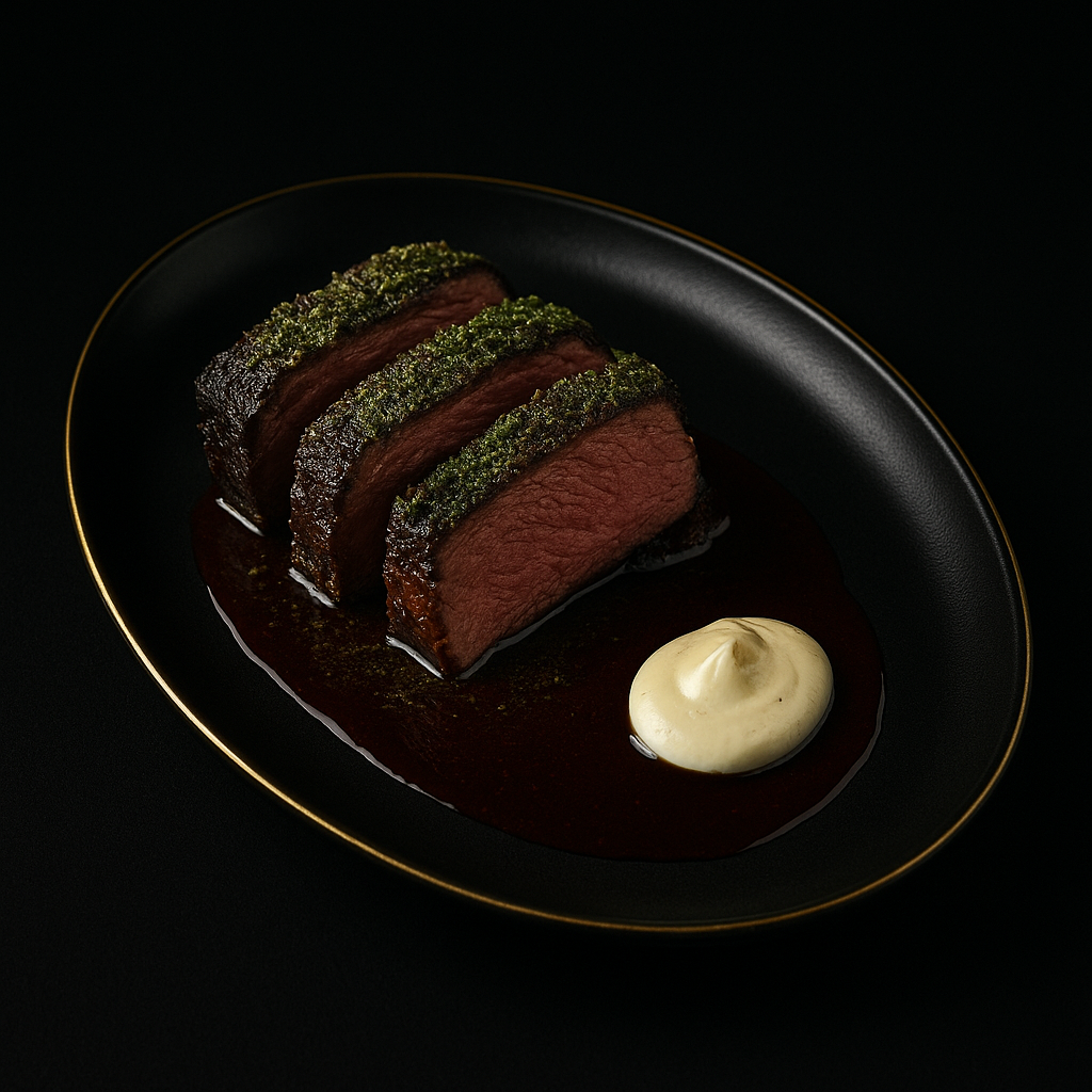 Herb-Crusted Wagyu Short Rib — Slow Roast