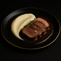 Seared Veal Medallions with Horseradish Crème